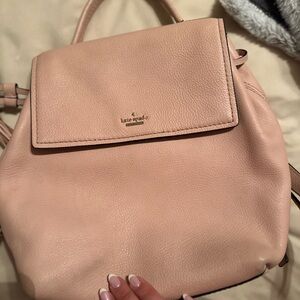 Kate Spade Blush Leather Backpack